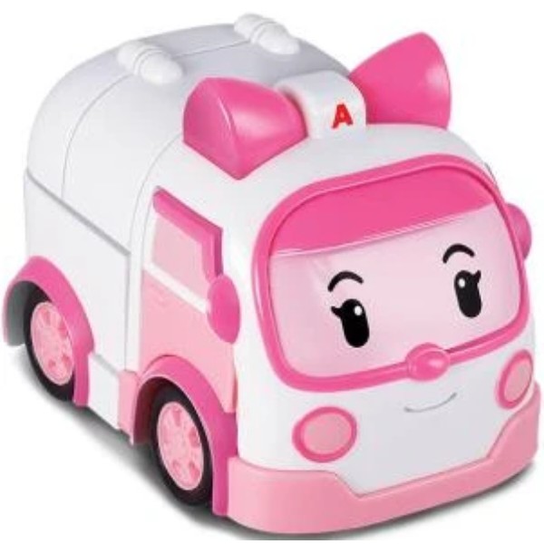 Фото - Машинка-трансформер Robocar Poli Эмбер 10 см (MRT-0651)